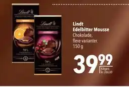 Citti Lindt Edelbitter Mousse, DKK 39.99 tilbud