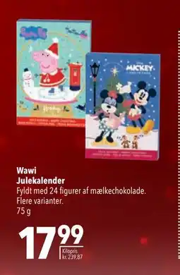 Citti Wawi Julekalender, DKK 17.99 tilbud