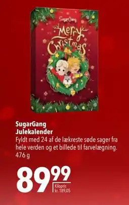 Citti SugarGang Julekalender, DKK 89.99 tilbud