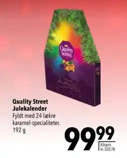 Citti Quality Street Julekalender, DKK 99.99 tilbud