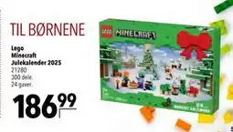 Citti Lego Minecraft Julekalender 2025, DKK 186.99 tilbud