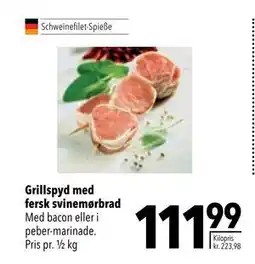 Citti Grillspyd med fersk svinemørbrad, DKK 111.99 tilbud