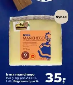 SuperBrugsen Irma manchego tilbud