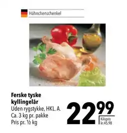 Citti Ferske tyske kyllingelår, DKK 22.99 tilbud