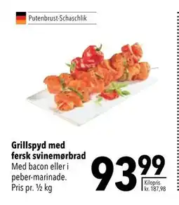 Citti Grillspyd med fersk svinemørbrad, DKK 93.99 tilbud