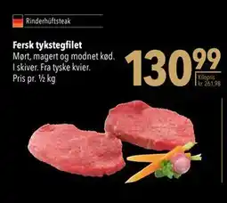 Citti Fersk tykstegfilet, DKK 130.99 tilbud