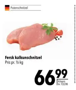 Citti Fersk kalkunschnitzel, DKK 66.99 tilbud