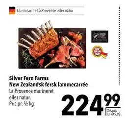 Citti Silver Fern Farms New Zealandsk fersk lammecarrée, DKK 224.99 tilbud