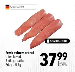 Citti Fersk svinemørbrad, DKK 37.99 tilbud