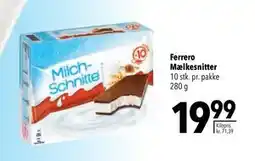 Citti Ferrero Mælkesnitter, DKK 19.99 tilbud