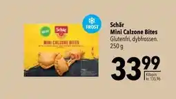 Citti Schär Mini Calzone Bites, DKK 33.99 tilbud