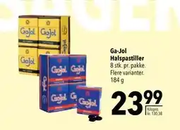 Citti Ga-Jol Halspastiller, DKK 23.99 tilbud