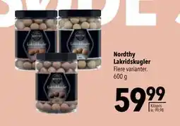 Citti Nordthy Lakridskugler, DKK 59.99 tilbud