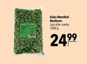 Citti Euka-Menthol Bonbons, DKK 24.99 tilbud