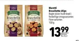 Citti Maretti Bruschette chips, DKK 13.99 tilbud
