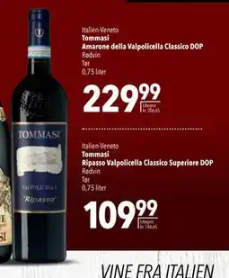 Citti Tommasi Ripasso Valpolicella Classico Superiore DOP, DKK 109.99 tilbud