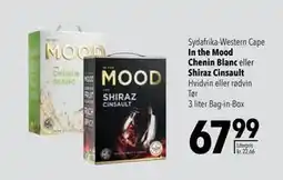 Citti In the Mood Chenin Blanc. eller. Shiraz Cinsault, DKK 67.99 tilbud