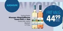 Citti Winzergen. Königschaffhausen Flaneur Weiß eller Rosé, DKK 44.99 tilbud