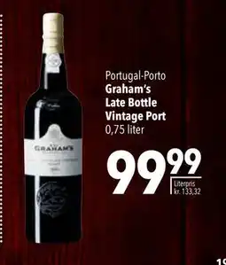 Citti Graham’s Late Bottle Vintage Port, DKK 99.99 tilbud