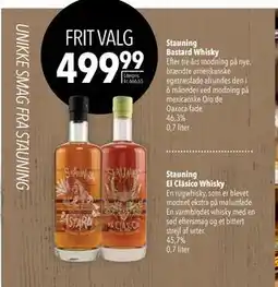 Citti Stauning Bastard Whisky, DKK 499.99 tilbud