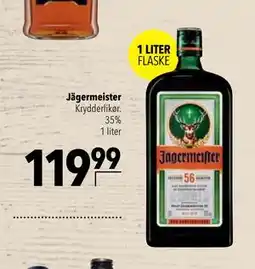 Citti Jägermeister, DKK 119.99 tilbud