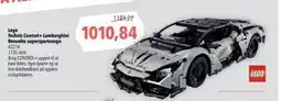 Citti Lego Technic Control+ Lamborghini Revuelto supersportsvogn, DKK 1010.84 tilbud