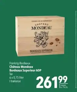 Citti Château Mondeau Bordeaux Superieur AOP, DKK 261.99 tilbud