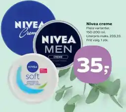 SuperBrugsen Nivea creme tilbud