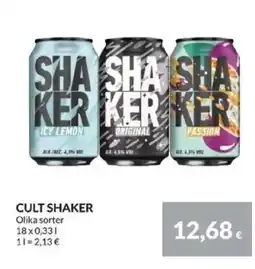 Nielsen's Discount CULT Shaker tilbud