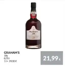 Nielsen's Discount GRAHAM'S 10y tilbud
