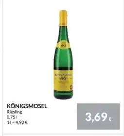 Nielsen's Discount KÖNIGSMOSEL Riesling tilbud