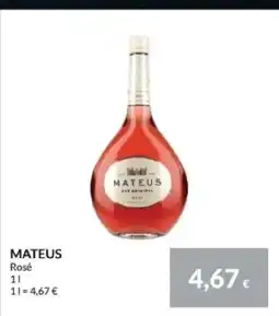Nielsen's Discount MATEUS Rosé tilbud