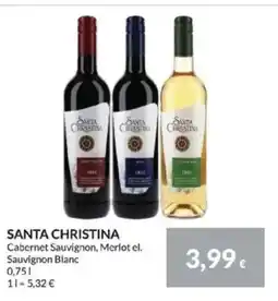 Nielsen's Discount SANTA CHRISTINA tilbud