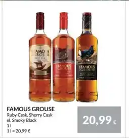 Nielsen's Discount FAMOUS GROUSE tilbud