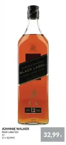 Nielsen's Discount JOHNNIE WALKER Black Label 12y tilbud