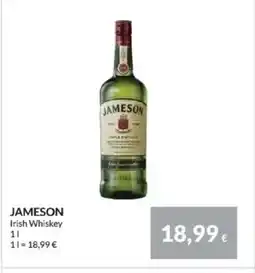 Nielsen's Discount JAMESON Irish Whiskey tilbud