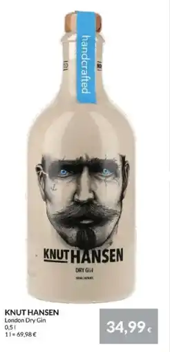 Nielsen's Discount KNUT HANSEN London Dry Gin tilbud