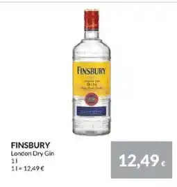 Nielsen's Discount FINSBURY London Dry Gin tilbud