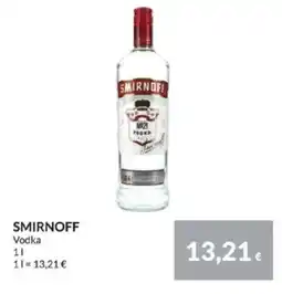 Nielsen's Discount SMIRNOFF Vodka tilbud