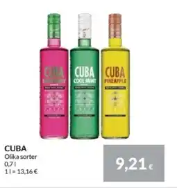 Nielsen's Discount CUBA tilbud