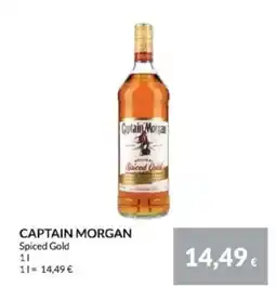 Nielsen's Discount CAPTAIN MORGAN Spiced Gold tilbud