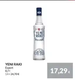 Nielsen's Discount YENI RAKI Export tilbud