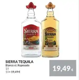 Nielsen's Discount SIERRA TEQUILA tilbud