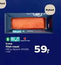Kvickly Irma filet royal tilbud
