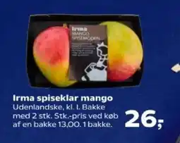 Kvickly Irma spiseklar mango tilbud