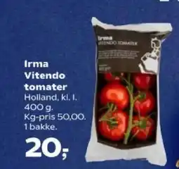 Kvickly Irma Vitendo tomater tilbud