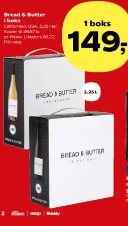 SuperBrugsen Bread & Butter i boks tilbud