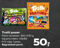 SuperBrugsen Trolli poser tilbud