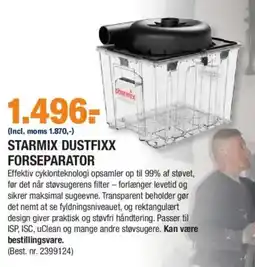 Stark STARMIX Dustfixx forseparator tilbud