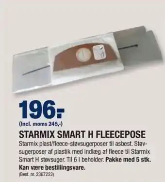Stark Starmix smart h fleecepose tilbud